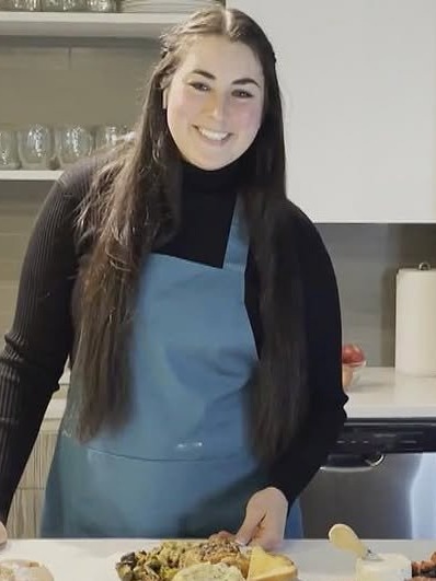 Molly in the kitchen